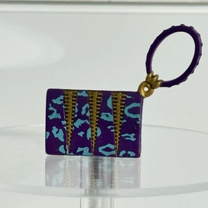 Monster High Doll Clawdeen Wolf Day at the Maul Purple Clutch Purse - Picture 1 of 12