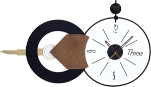 35x20 Inch Battery Operated Large Wall Clock for Living Room Decor - Modern Deco - Picture 1 of 7