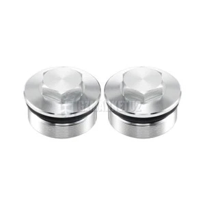 CNC Preload Fork Caps Bolts Covers For Suzuki GSF600 Bandit 1995-2004 96 97 98 - Picture 1 of 5