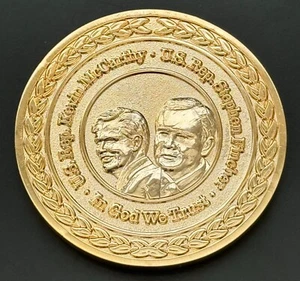 Republican Party Kern County Kevin McCarthy S. Fincher Political Token Medal CA - Picture 1 of 2