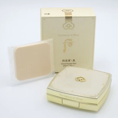 The history of Whoo Gongjinhyang Mi Velvet Powder Pact 12g SPF30 PA++ K-Beauty - Image 1 of 4