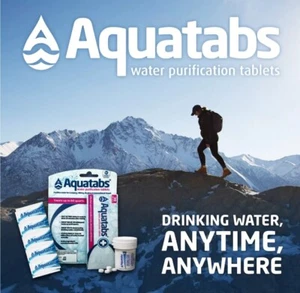 Aquatabs 49mg Water Purifying - 10000 Tablets Case - Picture 1 of 8