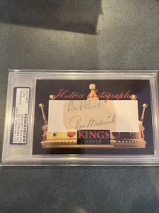 Joe Medwick Autograph 1/19. 2017 Historic Autograhs Kings Silver - Picture 1 of 3