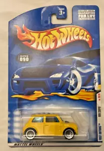 Hot Wheels Mini Cooper Yellow /Vintage 2000 First Editions 30/36 Collector/ New - Picture 1 of 7