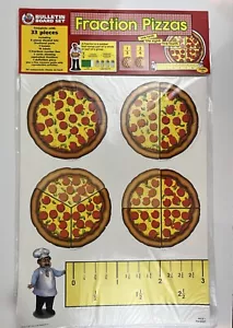 NEW VTG FRANK SCHAFFER Fraction Posters 90s Math Poster Classroom Bulletin Board - Picture 1 of 5