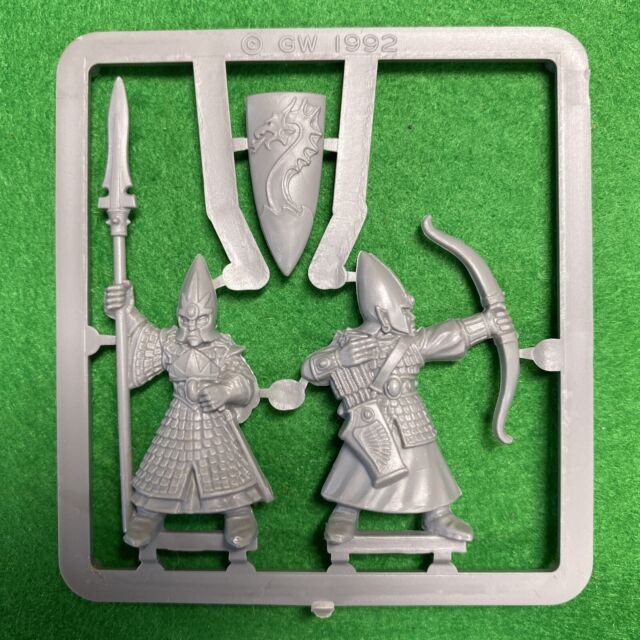 Age of Sigmar Lumineth Realm lords Bits Auralan Venari Sentinel Icon w/Hawk  Set