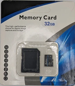 Micro SD 32GB SDHC Memory Card Class 10 V30 U3 With Adapter (2 pack) - Picture 1 of 7