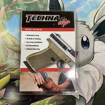 Amend2 Techna Clip Conceal Carry for Glock 43 43X 48, Ambidextrous - G43BRL - Image 1 of 2