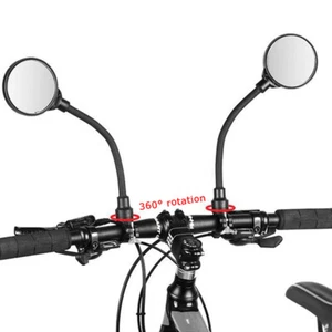 Espejo retrovisor convexo para manillar de bicicleta 360° para bicicleta MTB - Imagen 1 de 14