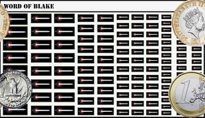 BattleTech - 128x Wasserrutschen Aufkleber - Word of Blake - Bild 1 von 1