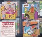 **BULK BUY 50 SETS** LYONS (TEA)- DID YOU KNOW (50x X12 CARDS) - EXC+++