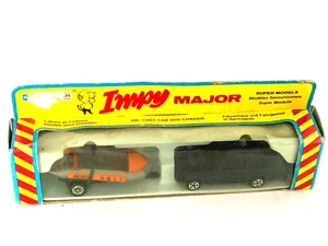 LONE STAR IMPY MAJOR No. 185 RANGE ROVER WITH RNLI BOAT ON TRAILER -BOXED. - Picture 1 of 4