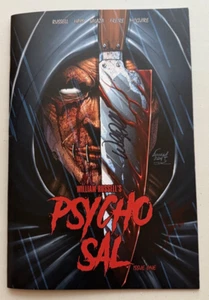 Psycho Sal #1 BTC Trade Dress Variant Comics Signed William Russell & Chris Hays - Picture 1 of 6