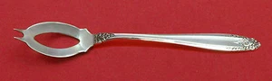 Prelude by International Sterling Silver Olive Spoon Ideal 6" Custom Made - Picture 1 of 1