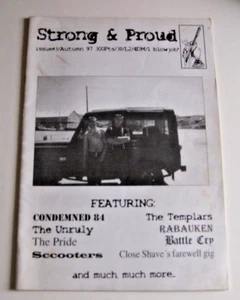 Strong & Proud Zine 1997 Condemned 84 The Unruly Pride Templar Rabauken Skinheas - Bild 1 von 4