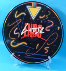 LOOSE ENDS CLOCK Upcycled R & B Vinyl Record Picture Disc  12P112 12" Wall CLOCK - Picture 1 of 5