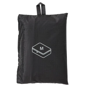 MUJI Travel Organizer Bag Gusset case M size Paraglider cloth Black - Picture 1 of 3