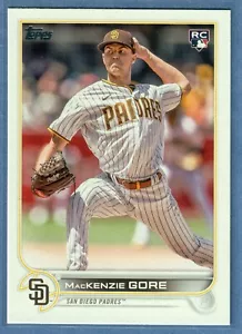 2022 Topps Update MacKenzie Gore Rookie Card #US81 Nationals Padres RC QTY - Foto 1 di 2