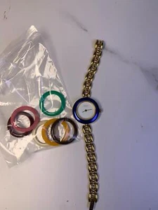 Gucci gold tone watch bezel 7 color - 130525 - Picture 1 of 4