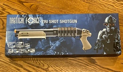 Дробовик для страйкбола Elite Force Tactical Force Tri-Shot 6 мм BB черный/коричневый - Изображение 1 из 4