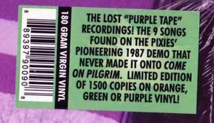 THE PIXIES The Lost Purple Tape SEALED 180g Orange Vinyl EU 2010 w Hype Sticker - Picture 1 of 3