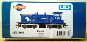 HO SCALE ATHEARN RTR EMD SW1500 CONRAIL #9614 28662 - Picture 1 of 12