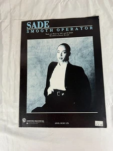 Partituras de colección Sade Smooth Operator 1984 palabras y música de Adu y St. John - Imagen 1 de 2