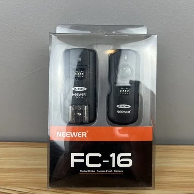 Neewer FC-16 Camera Flash Studio Strobe 2.4 GHz Wireless for Canon NEW - Image 1 of 4