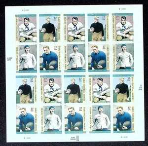 Scott# 3808-3811 - 37¢ Early Football Heroes Mint Sheet MNH - Picture 1 of 1