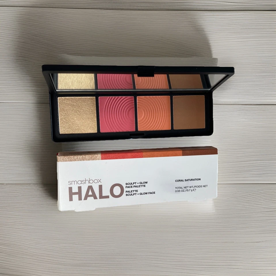 Paleta facial Smashbox Halo Sculpt + Glow Saturation-0,55 OZ NUEVA EN CAJA Foto 1 de 1