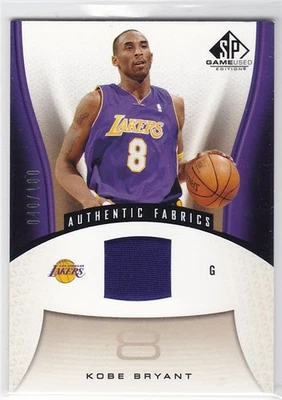 2006-07 SP Game Used Gold #142 Kobe Bryant Jersey /100 (T43) - Image 1 of 2