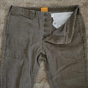 Field & Stream Herren robuste Ente Canvas Jagdhose grün braun grün 36x32 - Bild 1 von 17