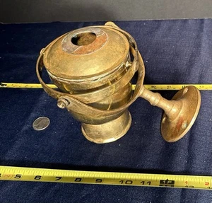 Brass Maritime Lantern British Queen Liner Nautical Ship Light - Bild 1 von 11