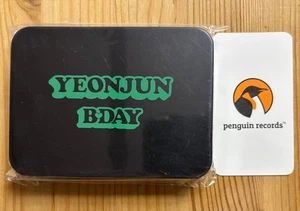 TXT YEONJUN - B DAY BIRTHDAY PARTY PHOTO CARD SET BRAND NEW SEALED - Picture 1 of 2