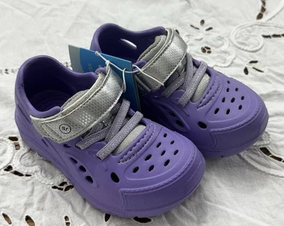 Zapatilla deportiva Stride Rite 360 para niños pequeños Oceano sandalia zapato de agua talla 6 púrpura claro Foto 1 de 4