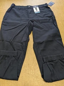 GAP Ladies Twill Jogger Mid Rise With Elastic Back Waist and Pocket Large - Picture 1 of 3