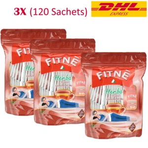 FITNE Thai Tea Fitness Sliming Detox Laxative Herbal Diet 3X 120 Sachets - Picture 1 of 7