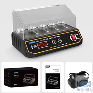 Car Spark Plug Tester 5 Holes Automotive Engine Ignition Plug Detector Analyzer - Picture 1 of 14