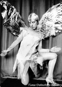 Claude Cahun Self Portrait with Wings - Vintage Photo Print - Picture 1 of 1