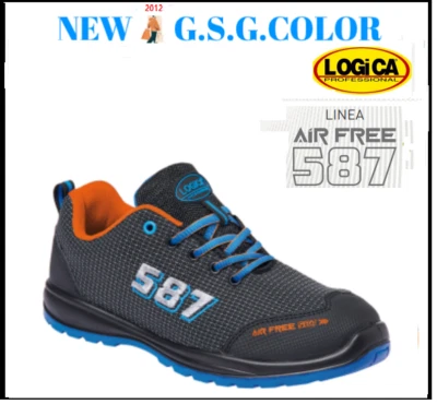 LOGICA GIACARTA SCARPE ANTINFORTUNISTICHE SCAPA BASSA IN TESSUTO ANTIFORO S3L FO SR