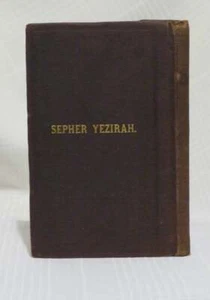 Isidor Kalisch / SEPHER YEZIRAH & A SKETCH OF THE TALMUD 1st Edition 1877 - Picture 1 of 3
