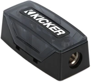 Kicker FHS Afs Fuse Holder Brass Construction W/ One 1/0-8 Gauge Input & Output - Picture 1 of 1