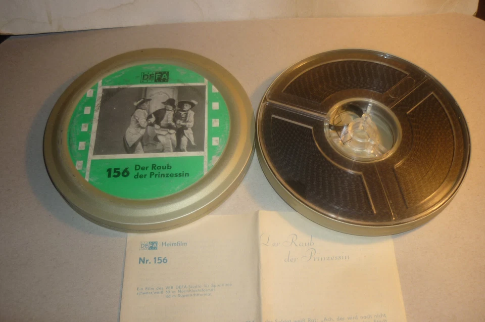 Defa Heimfilm 8mm Super s.w. 66 Meter Nr. 156 Der Raub der Prinzessin ! - Bild 1 von 1
