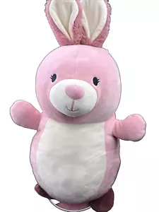 Squishmallows Bop Bunny HugMees Easter 2022 Pink Hug Mee BNWT Kellytoy 20” - Picture 1 of 13