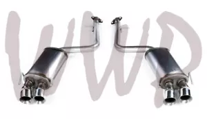 Stainless 2.25" Axle-Back Exhaust System 15-23 Lexus RC200/RC300/RC350 F-Sport - Picture 1 of 2