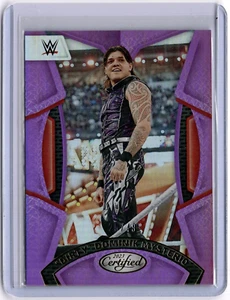 "Dirty" Dominik Mysterio 2023 Panini Chronicles Certified WWE Purple #215 #25/49 - Bild 1 von 2