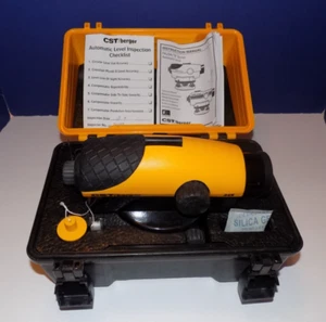 CST/Berger 24x Pal/Sal "N" Series Automatic Builder's Level w/ Hard Shell Case - Picture 1 of 13