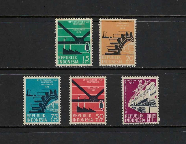 ''11th. COLOMBO PLAN  CONFERENCE JAKARTA.-  INDONESIA   {5}   1959 - Image 1 of 1