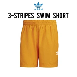 NEW ADICOLOR  ADIDAS ORIGINALS SHORTS 3 STRIPE CASUAL SUMMER SHORTS TREFOIL SWIM - Picture 1 of 12