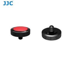 JJC SRB-BK RED Deluxe Soft Release Button for Fujifilm Leica Nikon Sony - Picture 1 of 6